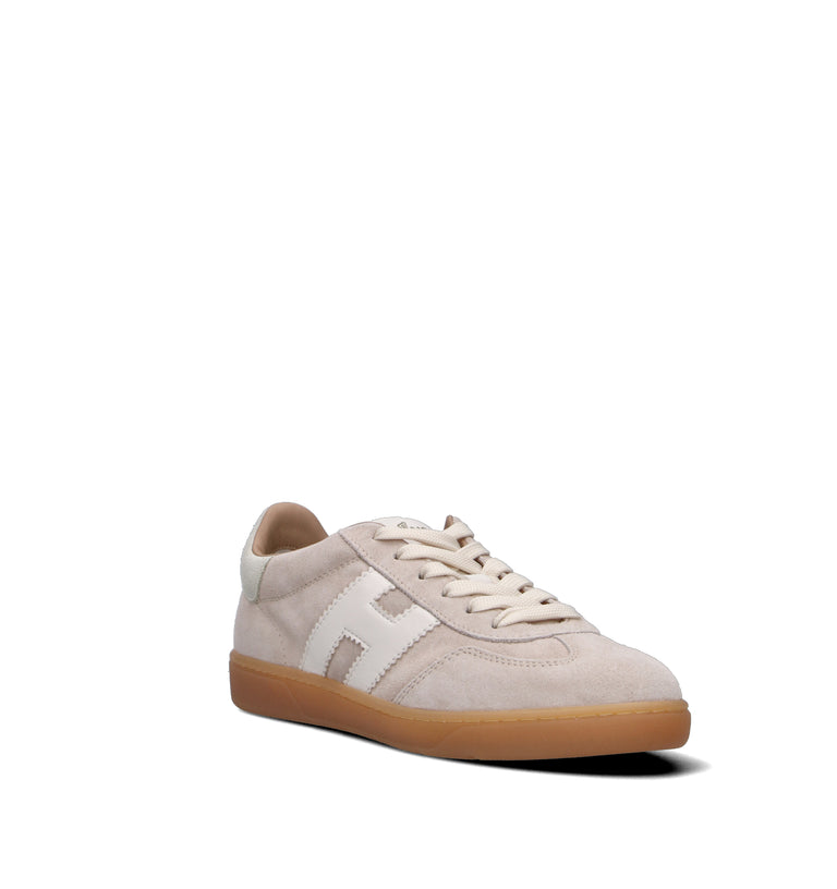 HOGAN COOL Sneaker donna beige in pelle