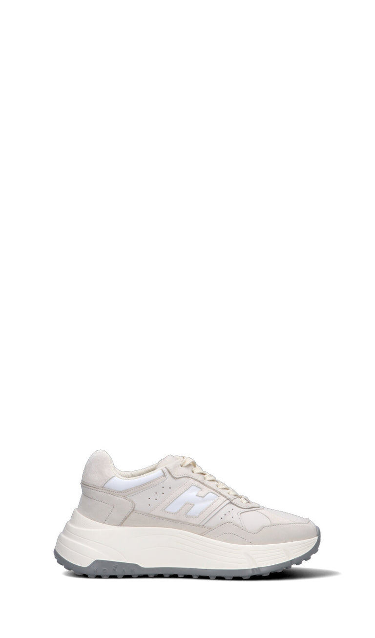 HOGAN Sneaker donna grigia in pelle