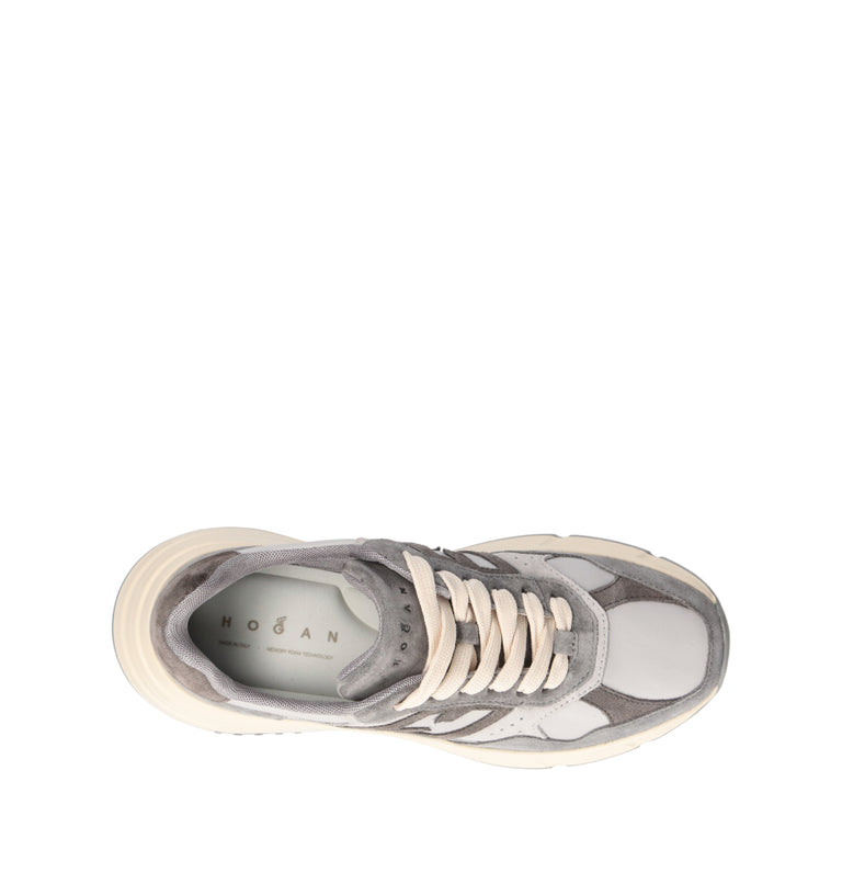 HOGAN Sneaker donna grigia/marrone