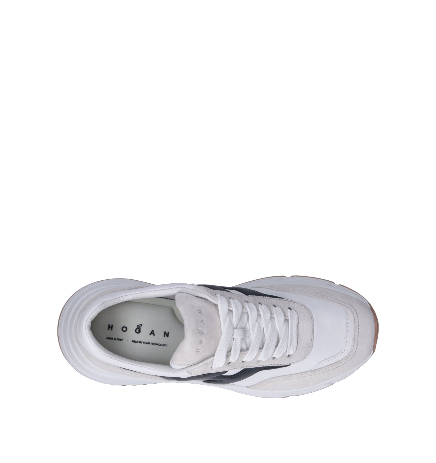 HOGAN Sneaker donna bianca/nera