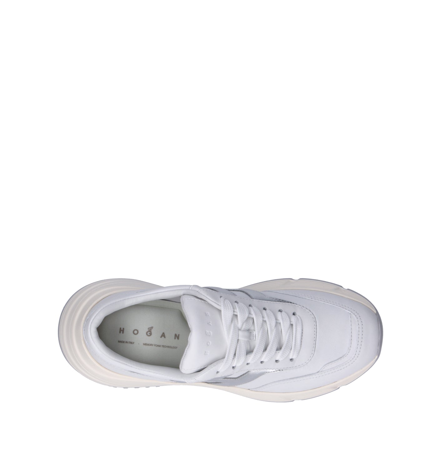 HOGAN Sneaker donna bianca in pelle