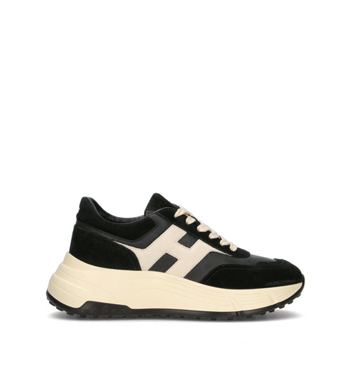 HOGAN Sneaker donna nera/panna