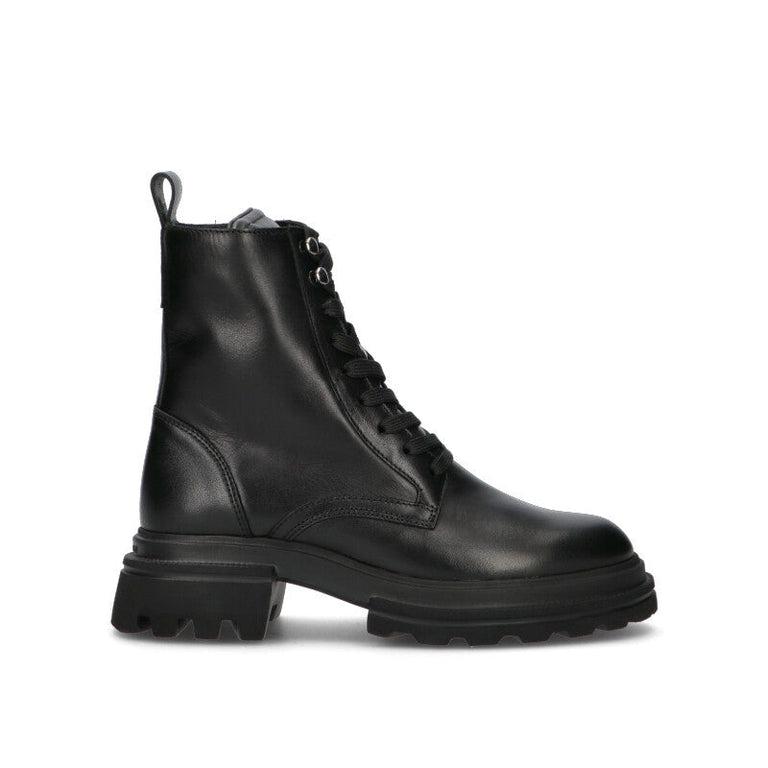 HOGAN - H674 Anfibio donna nero in pelle
