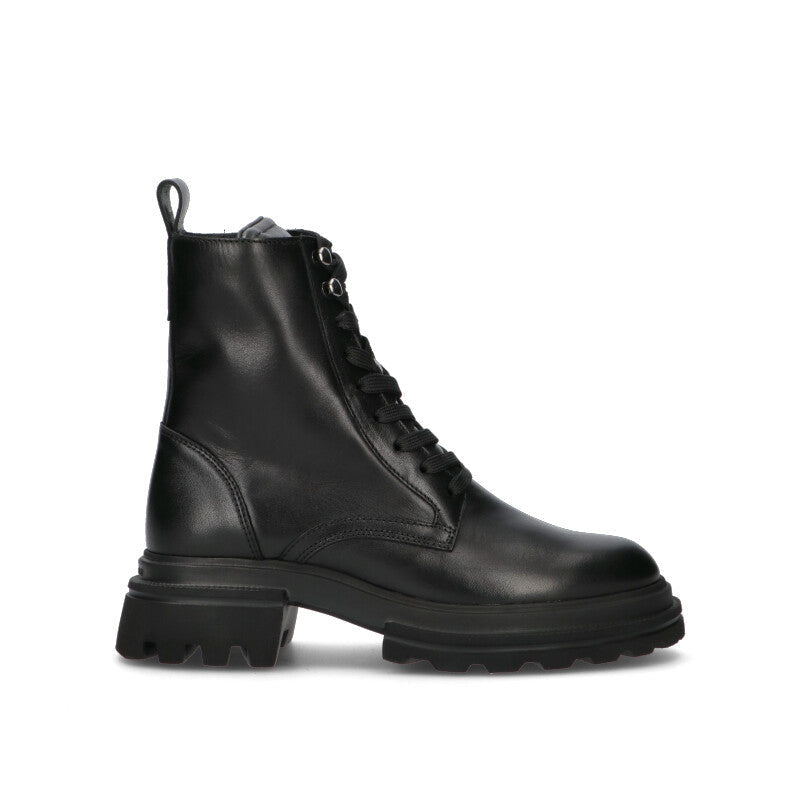 HOGAN - H674 Anfibio donna nero in pelle