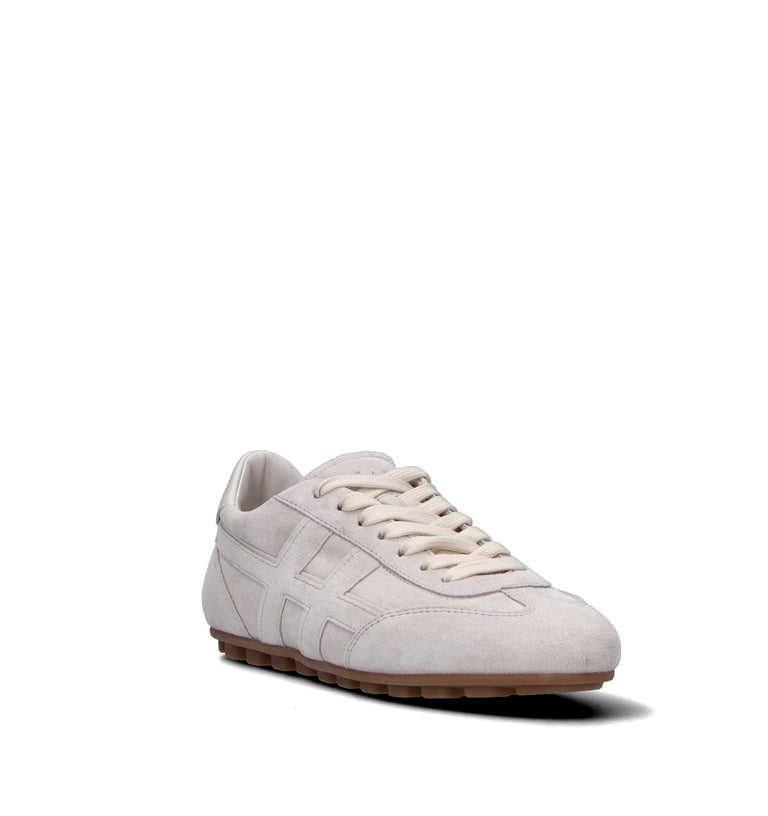 HOGAN OLYMPIA Sneaker donna beige in suede