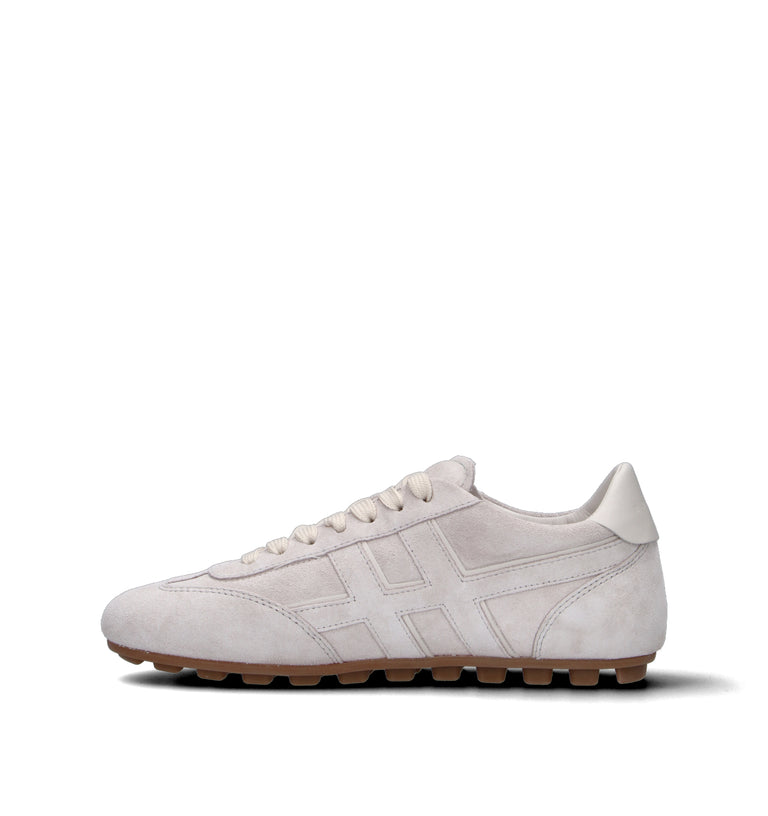 HOGAN OLYMPIA Sneaker donna beige in suede