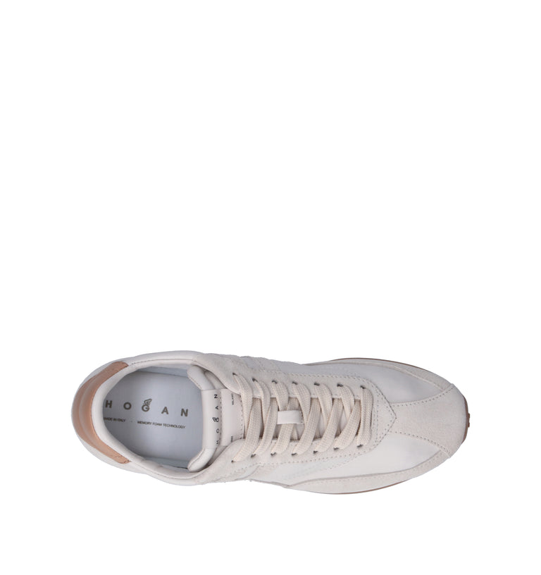 HOGAN ATHLETIC Sneaker donna avorio in pelle