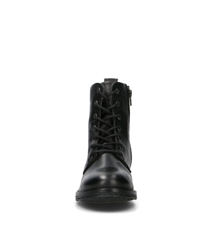 CREATOR Polacco donna nero in pelle