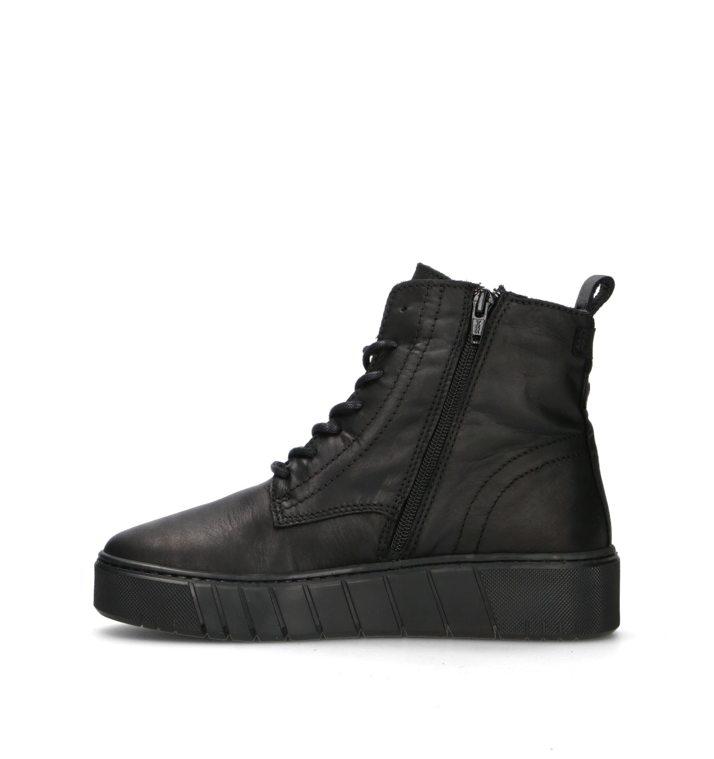 CREATOR Polacco donna nero in pelle