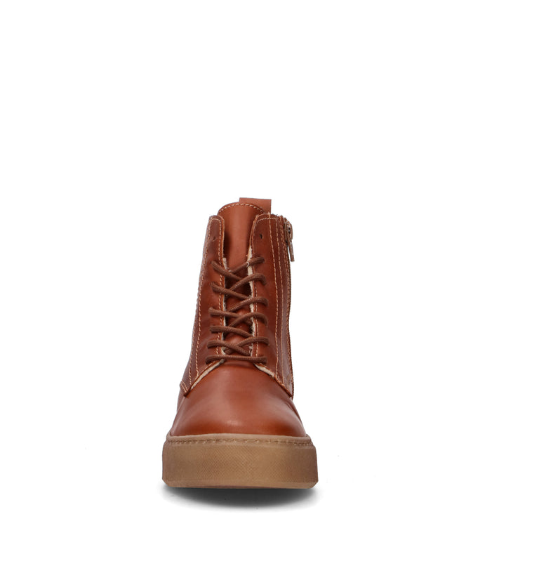 CREATOR Polacco donna marrone in pelle