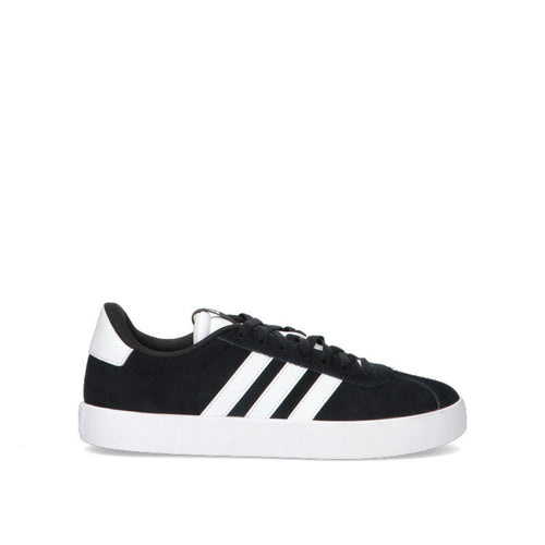 ADIDAS VL COURT 3.0 Sneaker uomo nera/bianca in suede