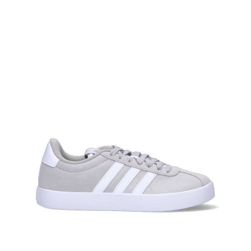 ADIDAS VL COURT 3.0 Sneaker donna grigia/bianca in suede