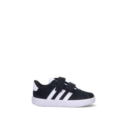 ADIDAS VL COURT 3.0 CF I Sneaker bimbo nera in suede