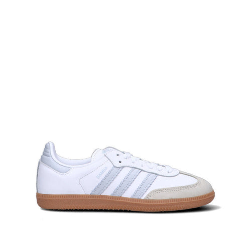 ADIDAS SAMBA OG W Sneaker donna bianca/argento in pelle