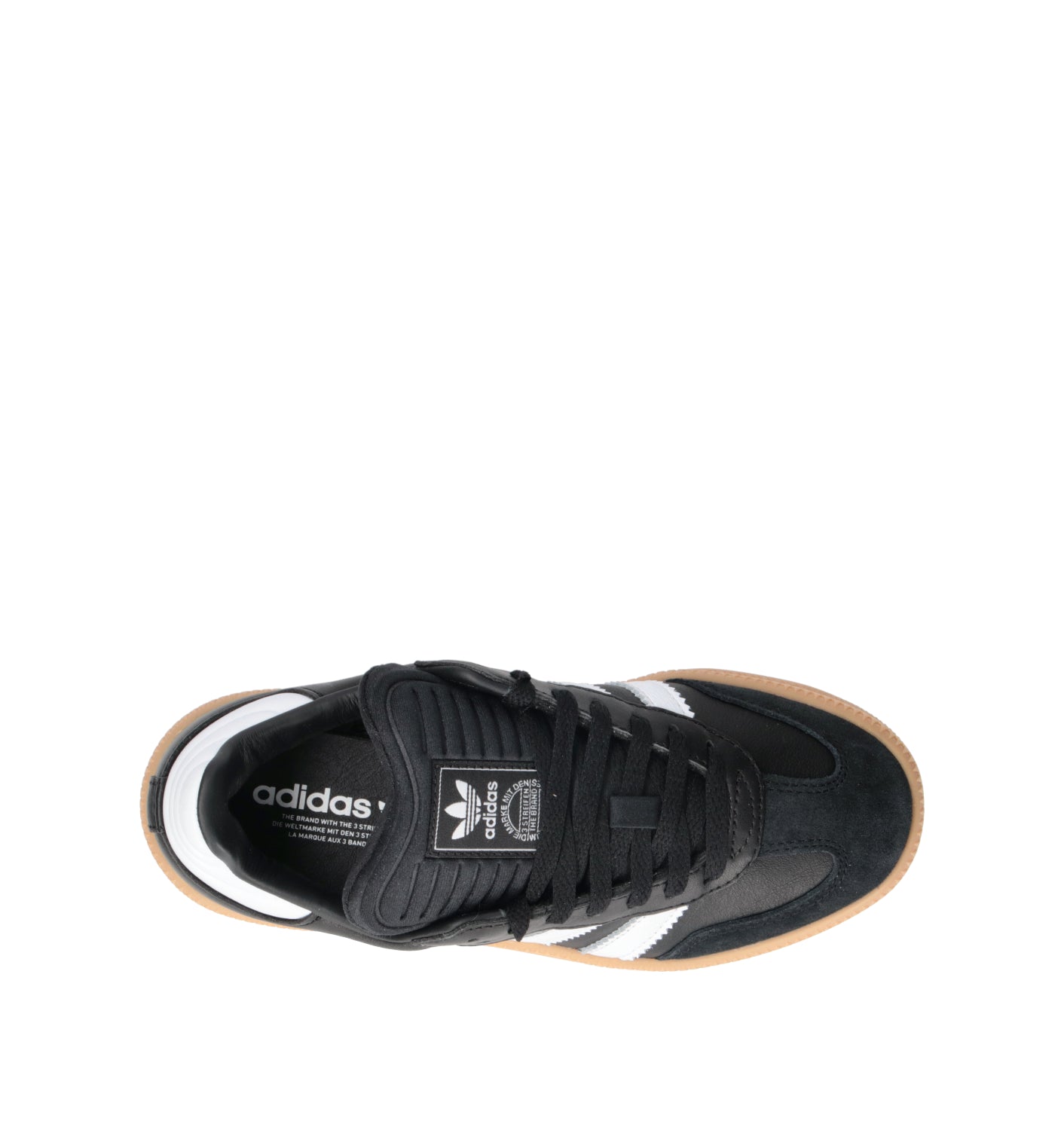 ADIDAS SAMBA XLG Sneaker ragazzi nera in pelle