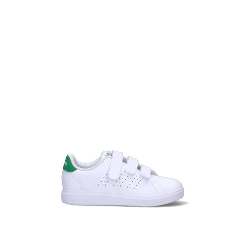 ADIDAS ADVANTAGE BASE 2.0 CF C Sneaker bimbo bianca e verde