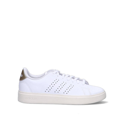 ADIDAS ADVANTAGE 2.0 Sneaker donna bianca e oro