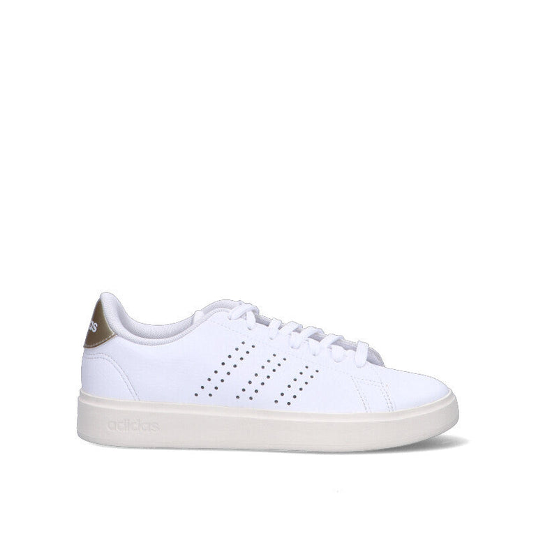 ADIDAS ADVANTAGE 2.0 Sneaker donna bianca e oro