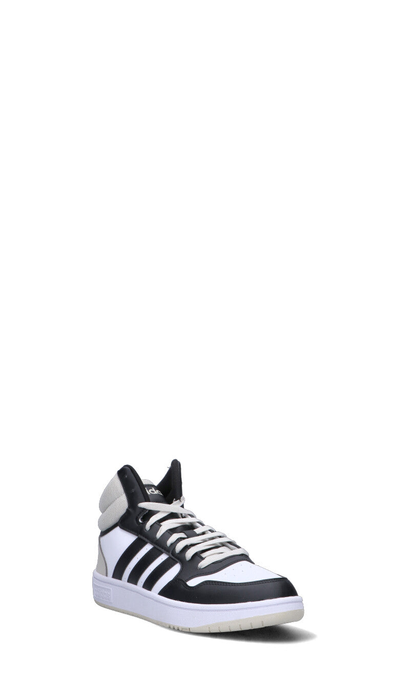 ADIDAS - HOOPS 3.0 MID Sneaker uomo nera/bianca