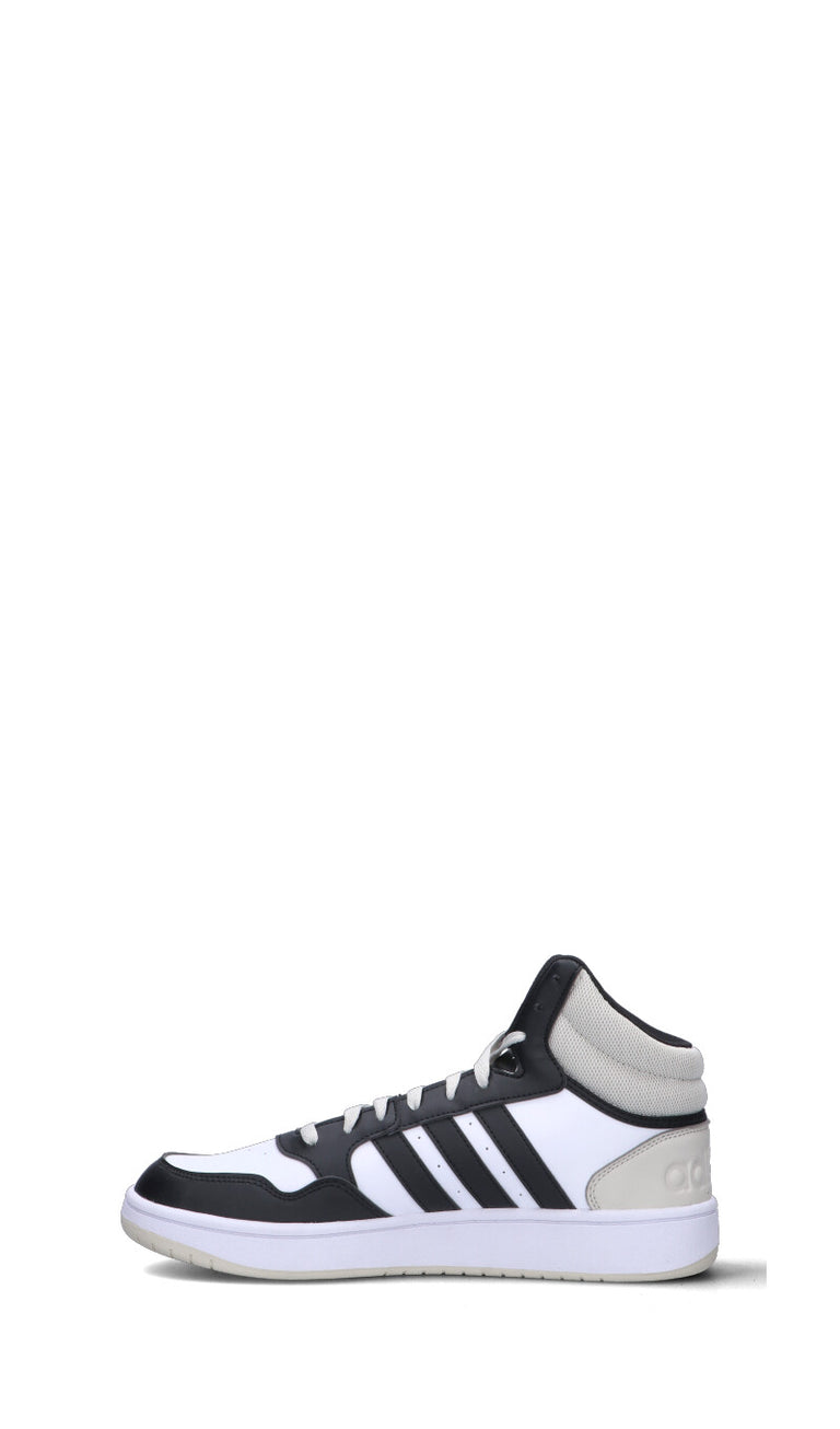 ADIDAS - HOOPS 3.0 MID Sneaker uomo nera/bianca