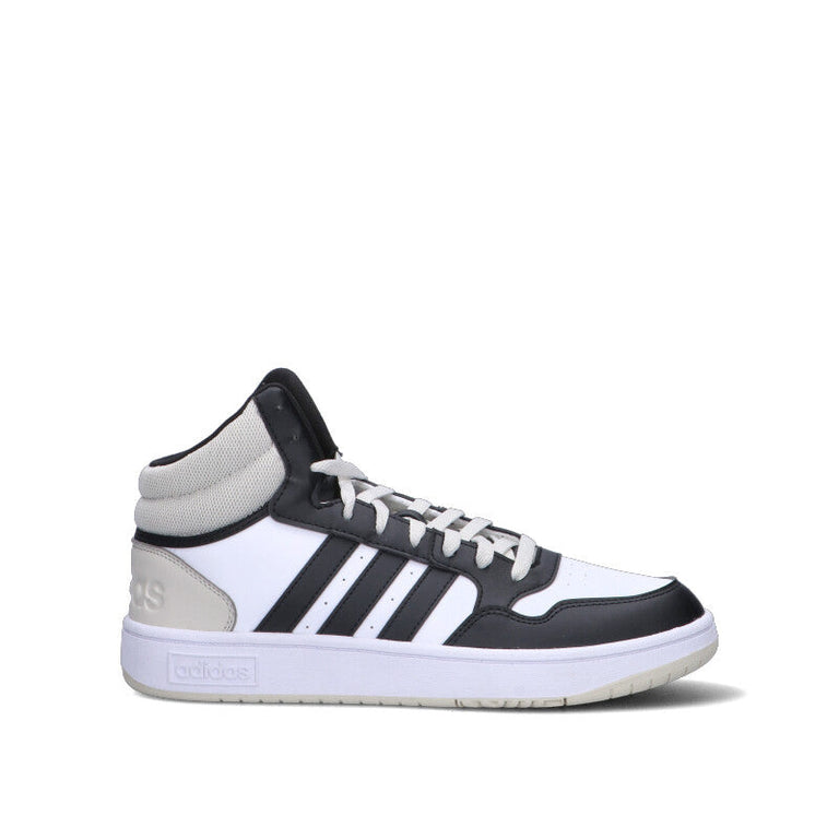 ADIDAS - HOOPS 3.0 MID Sneaker uomo nera/bianca