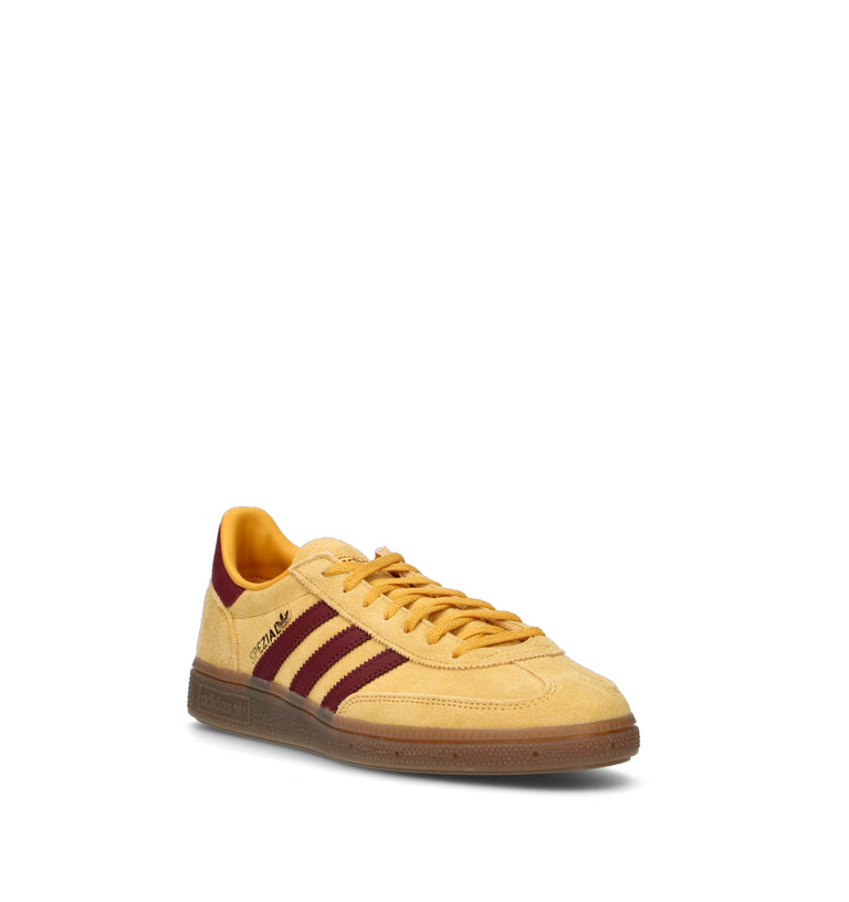 ADIDAS HANDBALL SPEZIAL Sneaker uomo yellow/shadow red in suede