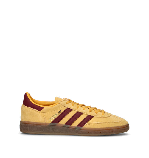 ADIDAS HANDBALL SPEZIAL Sneaker uomo yellow/shadow red in suede