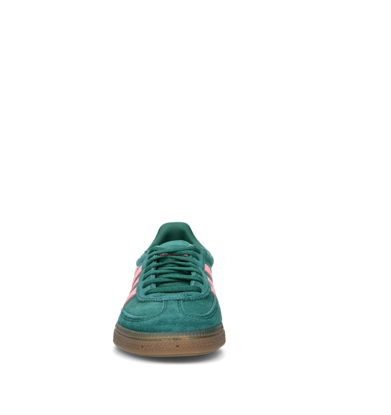 ADIDAS HANDBALL SPEZIAL W Sneaker donna verde/rosa in suede