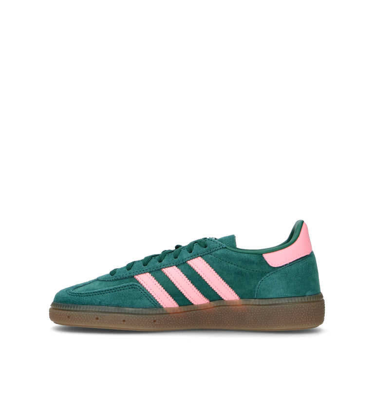 ADIDAS HANDBALL SPEZIAL W Sneaker donna verde/rosa in suede