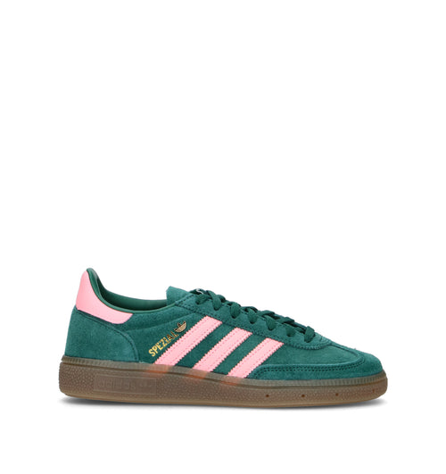 ADIDAS HANDBALL SPEZIAL W Sneaker donna verde/rosa in suede