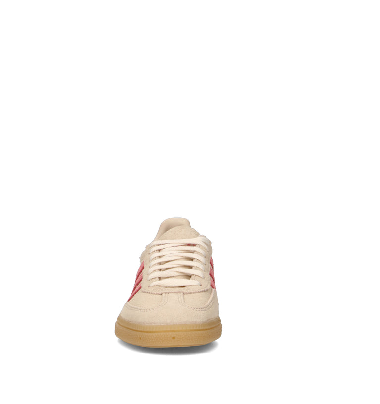 ADIDAS HANDBALL SPEZIAL W Sneaker donna beige/rosa in suede