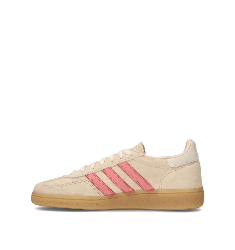 ADIDAS HANDBALL SPEZIAL W Sneaker donna beige/rosa in suede