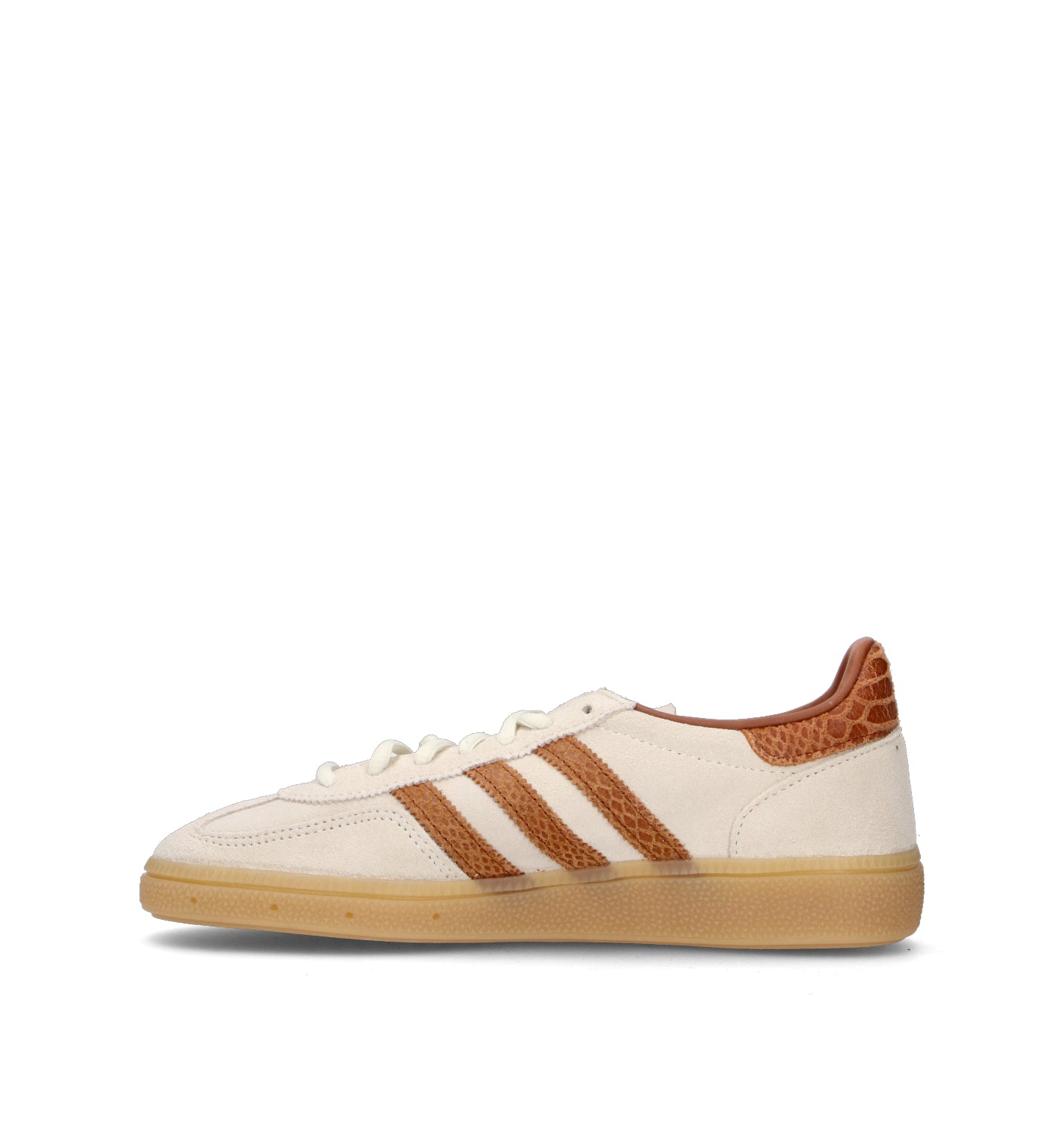 ADIDAS HANDBALL SPEZIAL W Sneaker donna bianca in suede