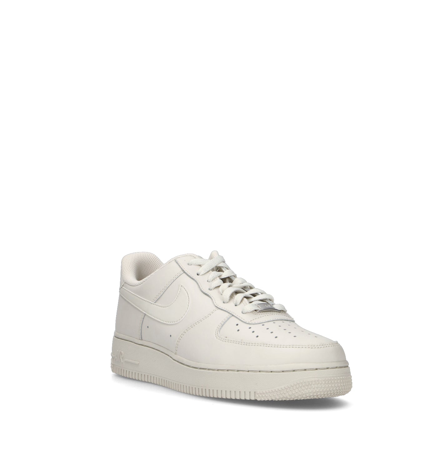 NIKE AIR FORCE 1 '07 Sneaker uomo bianca in pelle