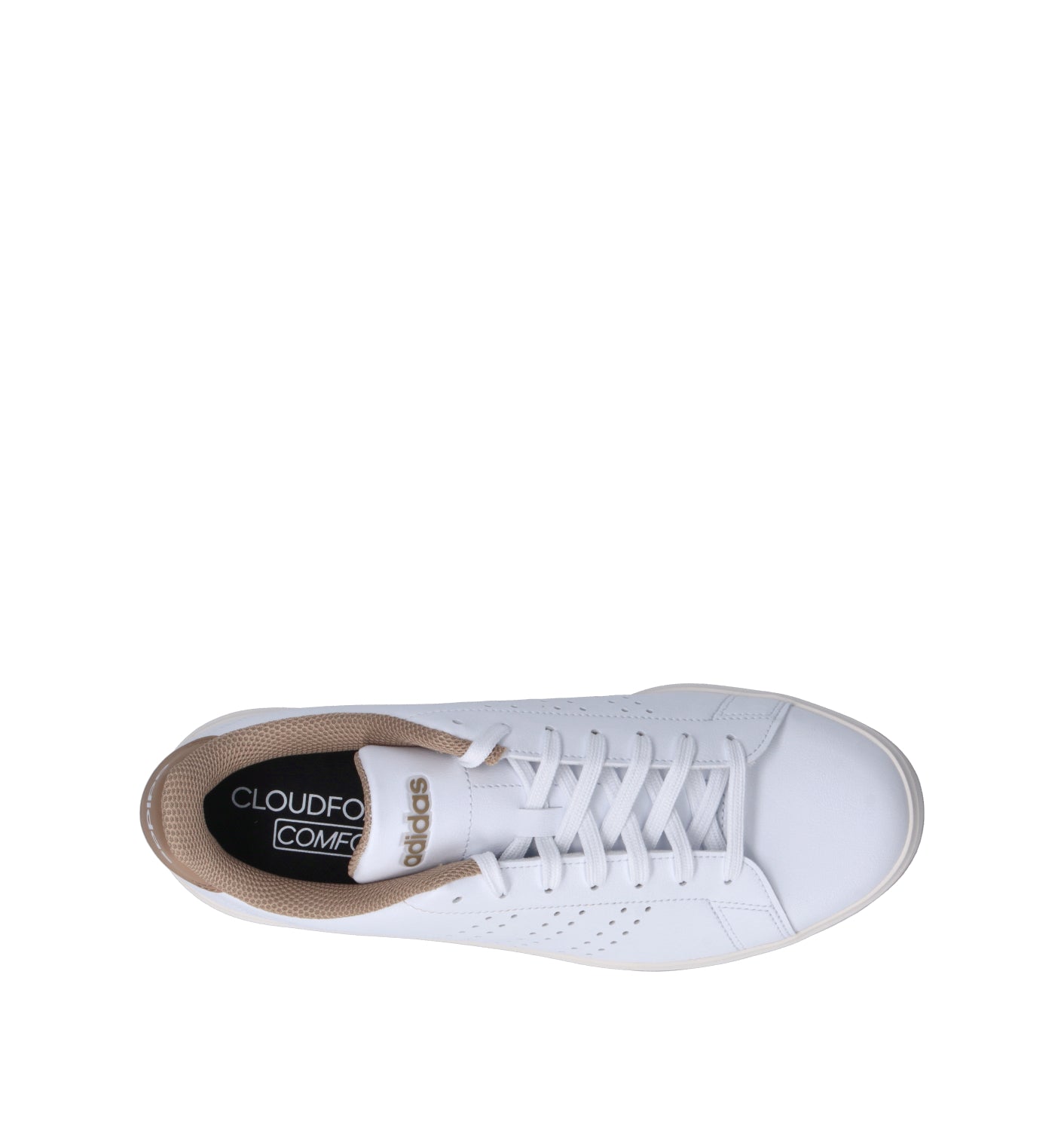 ADIDAS ADVANTAGE 2.0 Sneaker donna bianca