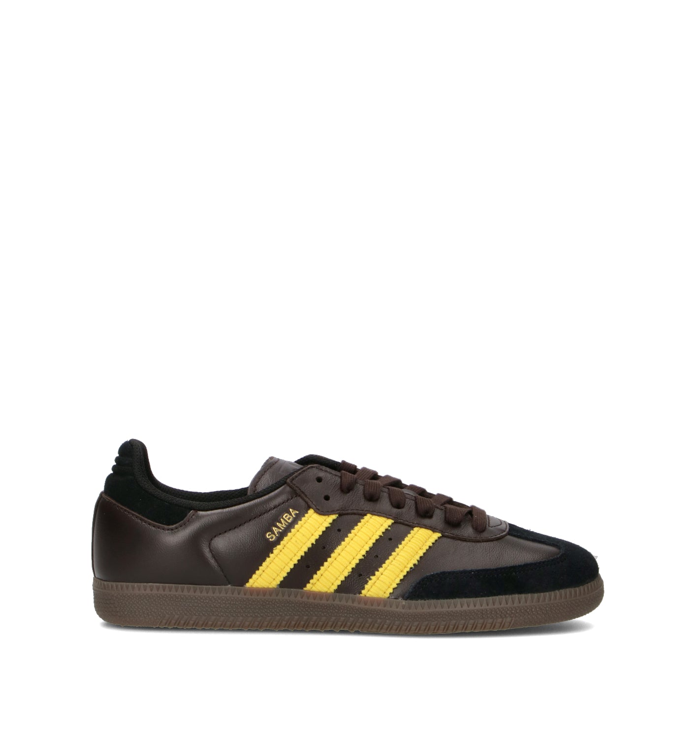 ADIDAS SAMBA OG Sneaker uomo marrone in pelle