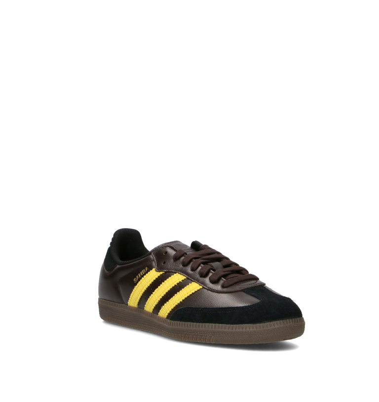 ADIDAS SAMBA OG Sneaker uomo marrone in pelle