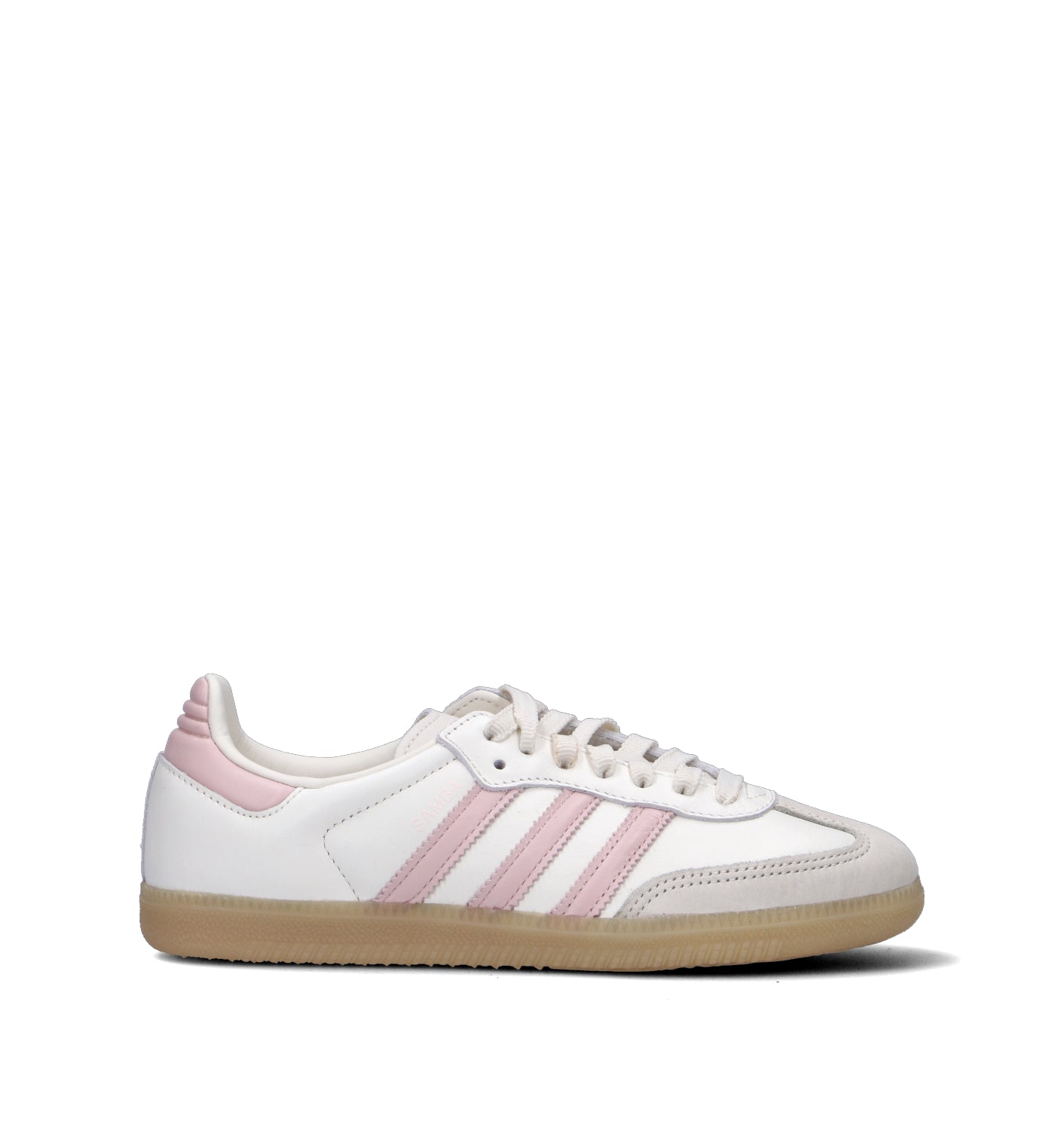 ADIDAS SAMBA OG W Sneaker donna bianca/rosa in pelle