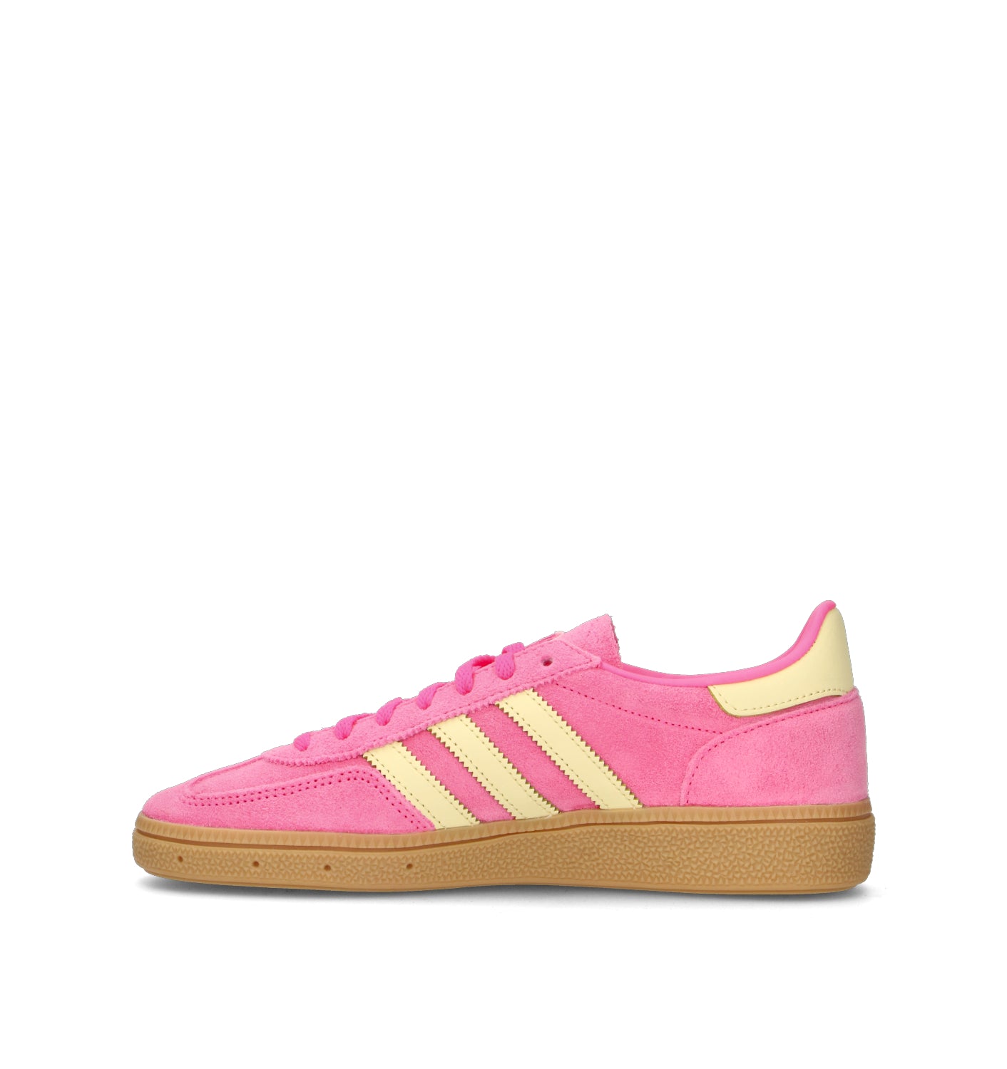 ADIDAS HANDBALL SPEZIAL W Sneaker donna rosa/gialla in suede