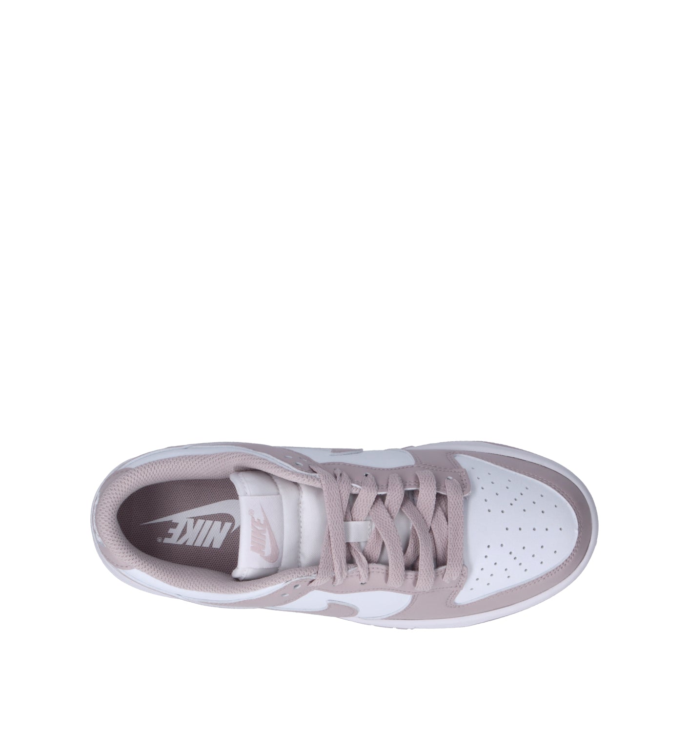 NIKE W DUNK LOW Sneaker donna bianca/cipria