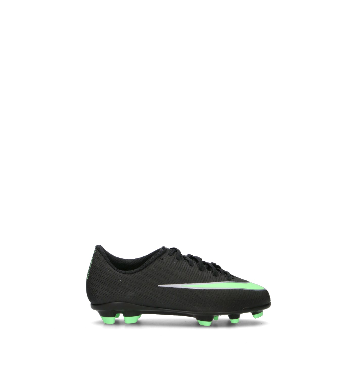 NIKE JR VAPOR 17 CLUB FG/MG Scarpa calcio bimbo nera