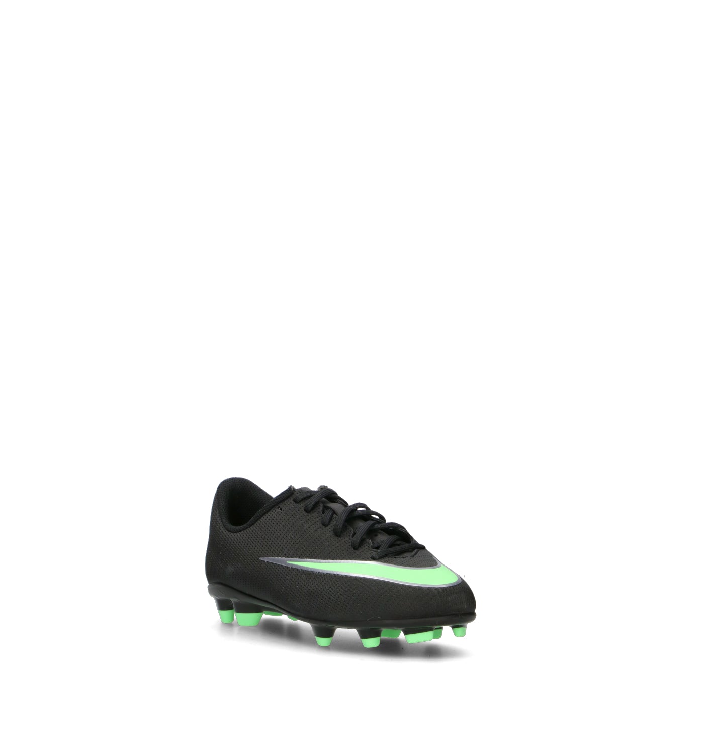 NIKE JR VAPOR 17 CLUB FG/MG Scarpa calcio bimbo nera