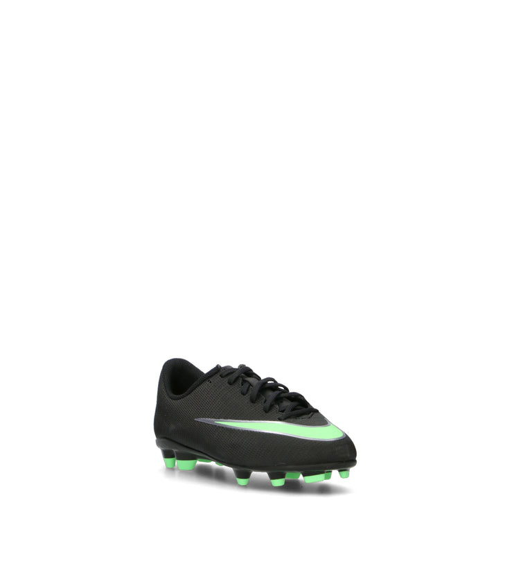 NIKE JR VAPOR 17 CLUB FG/MG Scarpa calcio bimbo nera