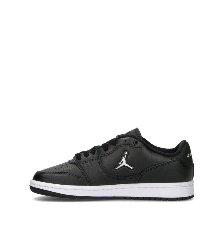 NIKE JORDAN COURT CONNECT LOW (GS) Sneaker ragazzo nera