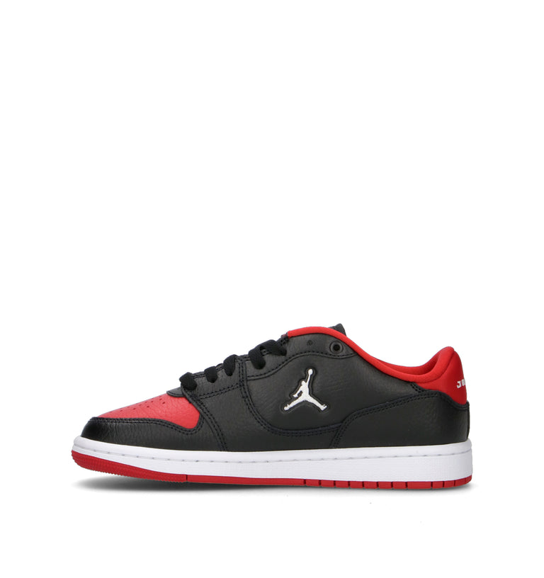 NIKE JORDAN COURT CONNECT LOW (GS) Sneaker ragazzo nera