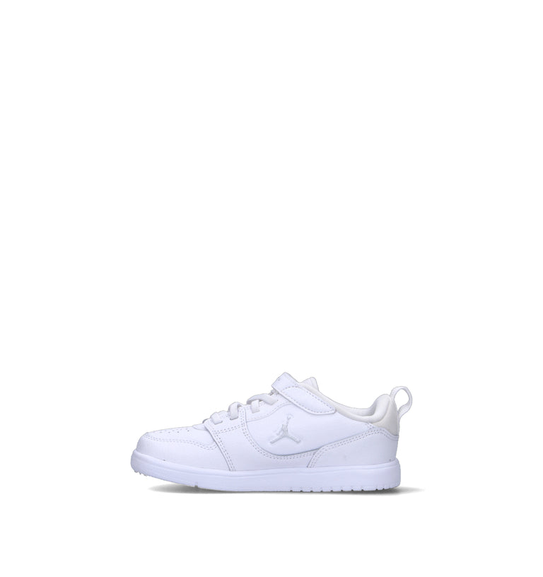 NIKE JORDAN COURT CONNECT LOW (PS) Sneaker bimbo bianca