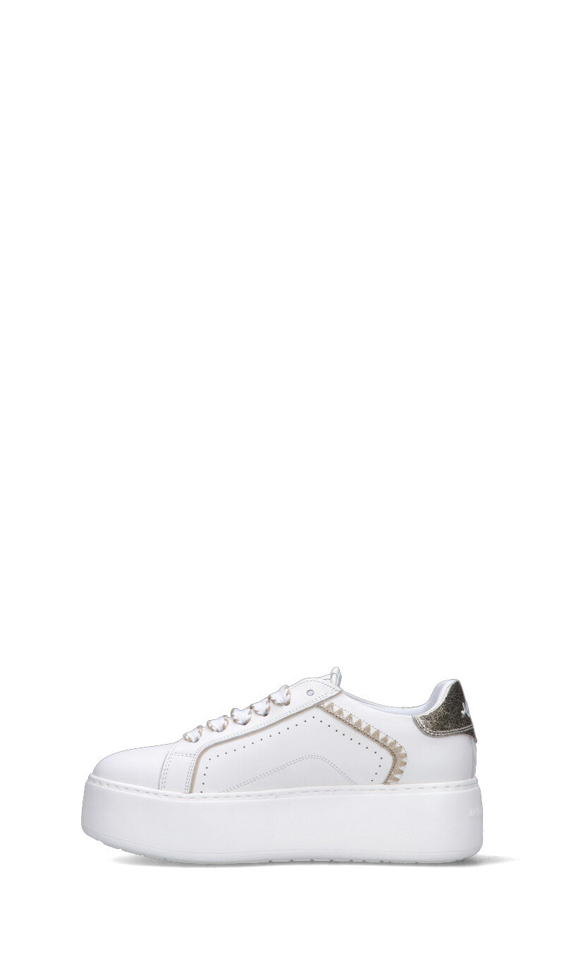 JANET&JANET Sneaker donna bianca in pelle