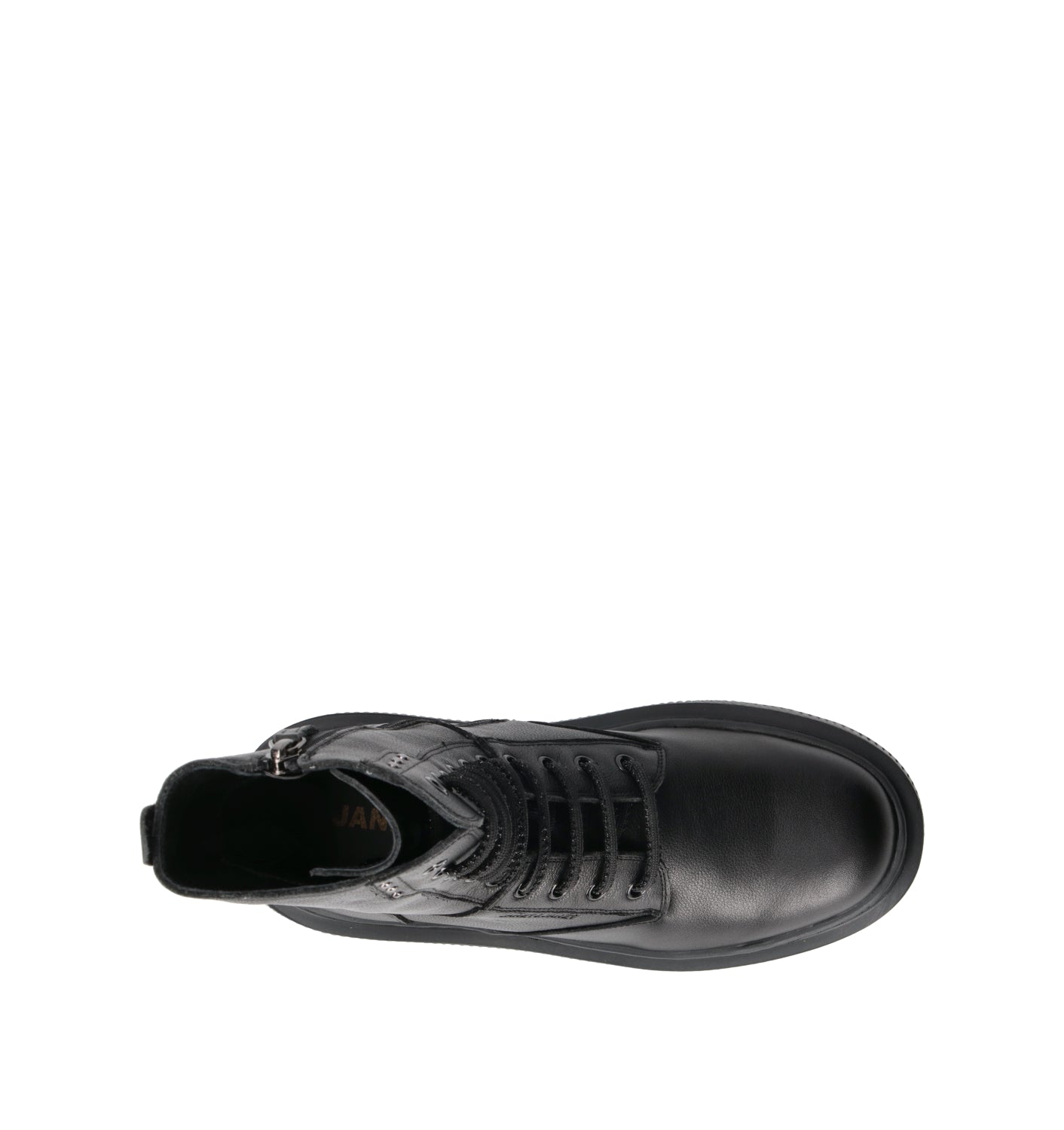 JANET&JANET Anfibio donna nero in pelle