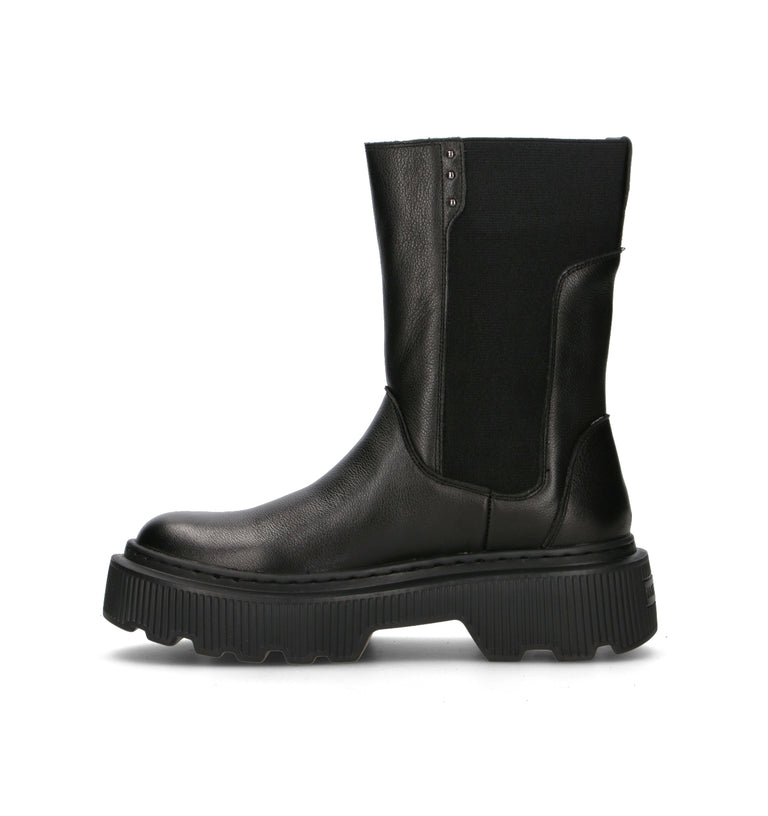 JANET&JANET Beatles donna nero in pelle