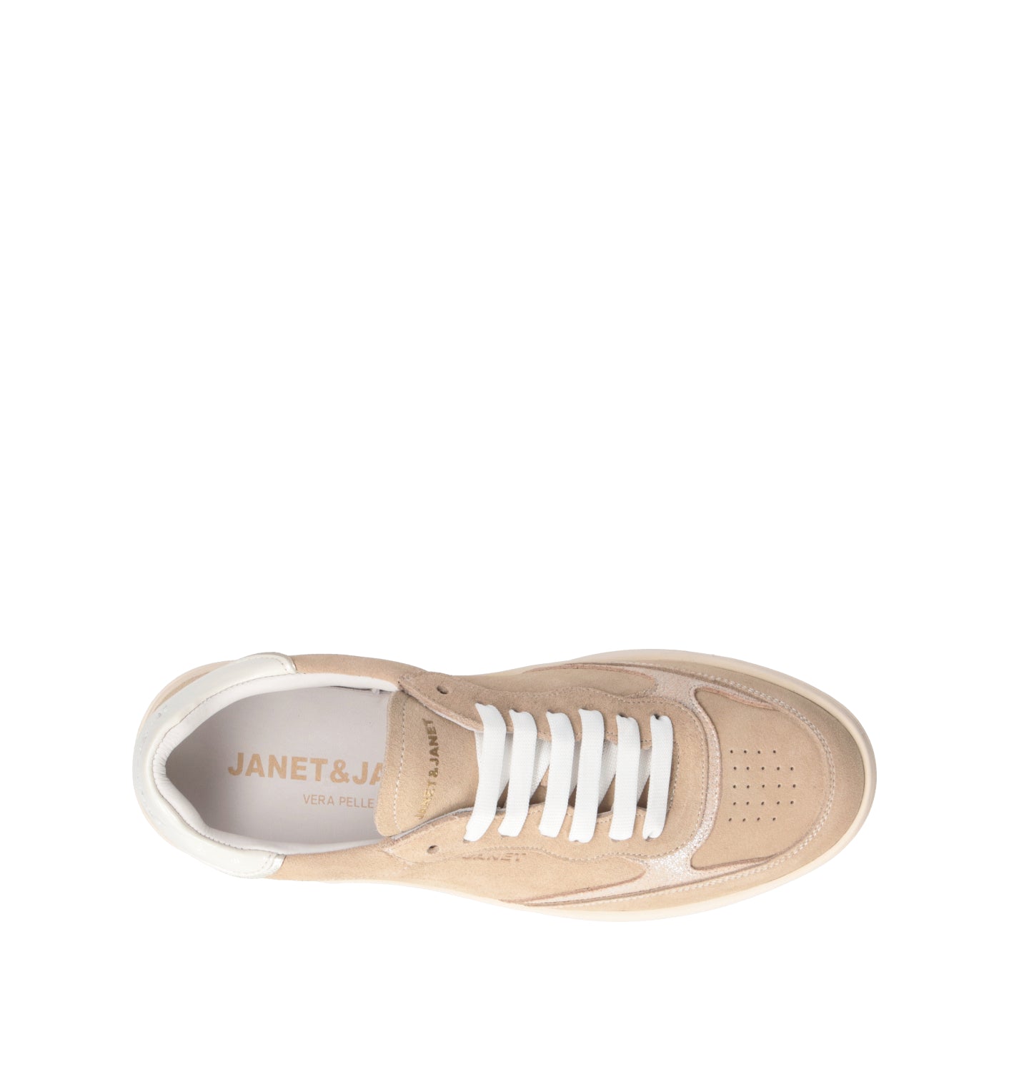 JANET&JANET Sneaker donna beige